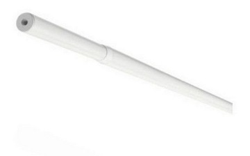 ИКЕА РАКА - Карниз одинарный белый 70-120 см