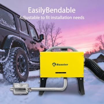 ВЫХЛОПНАЯ ТРУБА ДЛЯ EBERSPACHER WEBASTO Ø25 150см 1,5М