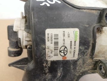 HALOGEN LEVÝ PŘEDNÍ TOYOTA AURIS YARIS 81220-02110