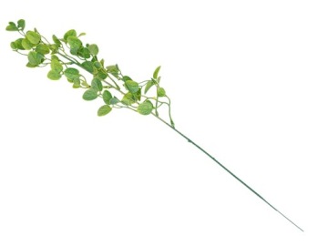 SZTUCZNA GAŁĄZKA ŻÓŁTA DO STROIKÓW PIK 59cm GRÓB SZTUCZNE LIŚCIE STROIK