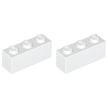 LEGO 3622 Klocek 1x3 BIały 362201 2szt NOWE