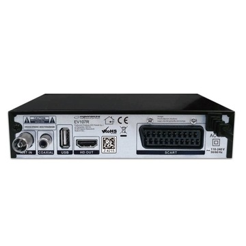 Тюнер-декодер DVB-T2 HEVC H.265 Timeshift - HDMI SCART - Тюнер наземного ТВ