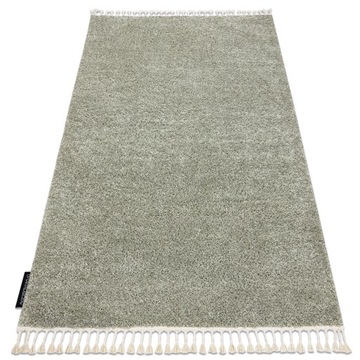 DYWAN BERBER 160x220 MAROKAŃSKI SHAGGY GŁADKI