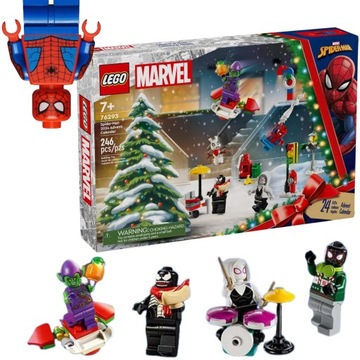 Kalendarz Adwentowy LEGO 2024 Spider Man VENOM MARVEL MULTIVERSUM SPIDERMAN