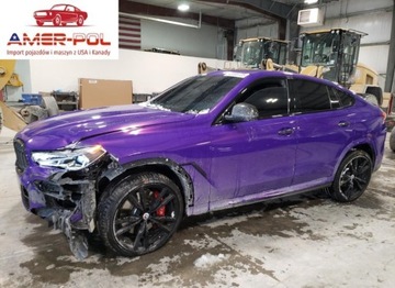 BMW X6 G06 2022 BMW X6 M50I 2022 4.4l 4.4 Benzyna 523KM