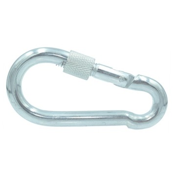 6X60 KARABIŃCZYK DO LIN Z ZABEZPIECZENIEM OCYNK