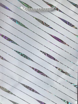 torebka prezentowa holo elegancka 26x32x12cm