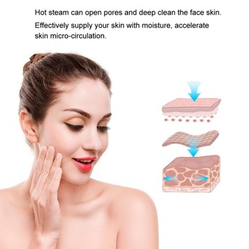 Пароварка для горячего и холодного спрея для лица, спа-машина для пропаривания DP