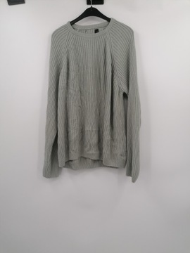 SWETER MĘSKI SZARY ELASTYCZNY BASIC M AAA