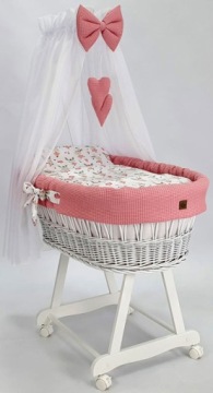 ДЕТСКАЯ КРОВАТЬ MOSES КОРЗИНКА С КРЫШКОЙ