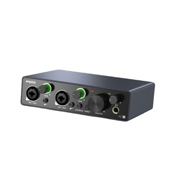 Аудиоинтерфейс USB 24 бит/196 кГц Профессиональное качество Plug and Play in