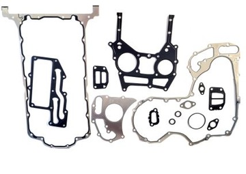 KOMPLET USZCZELEK DÓŁ PERKINS 1104 - U5LB0384 (STALOWE)