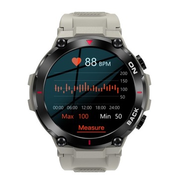 SMARTWATCH МУЖСКИЕ ЧАСЫ С ФУНКЦИЕЙ GPS ВОДОНЕПРОНИЦАЕМОЕ ПОЛЬСКОЕ МЕНЮ 480 мАч