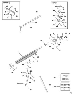 РЫЧАГ DEWALT ДЛЯ DE7033