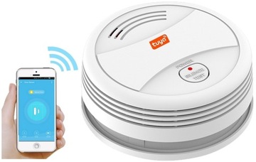 CZUJNIK DETEKTOR SENSOR DYMU WiFi TUYA SMART