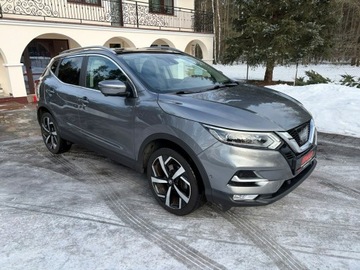 Nissan Qashqai II Crossover 1.2 DIG-T 115KM 2017 Nissan Qashqai LEDy Panorama Kamery 360 Lifting