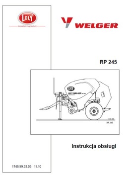 Welger RP 245 - instrukcja obsługi PL (2010)