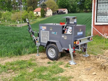 Wciągarka kablowa do kabli 5ton WYNAJEM 1000m liny