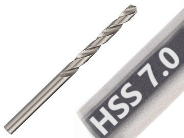 WIERTŁO WIERTŁA DO METALU NWKa HSS 7,0 mm (10szt.)
