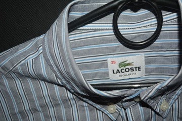 Koszula w paski Lacoste 39 S/M