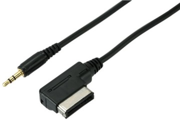 KABEL ZŁĄCZE ADAPTER AUX JACK AMI MMI AUDI VW SKODA VAG SEAT VOLKSWAGEN 2m