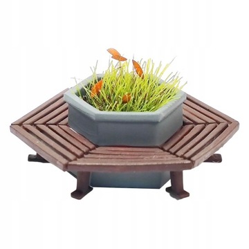 Skala 1: 64 tarasu kwiatowego dla modelu