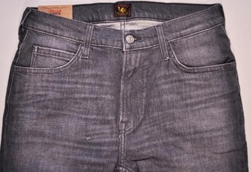 LEE spodnie GREY slim jeans RIDER _ W28 L30