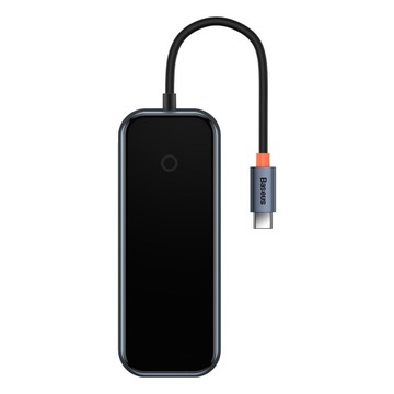 АДАПТЕР ДОК-СТАНЦИИ BASEUS HUB USB 4in1 USB C / 3xUSB + КРЫШКА