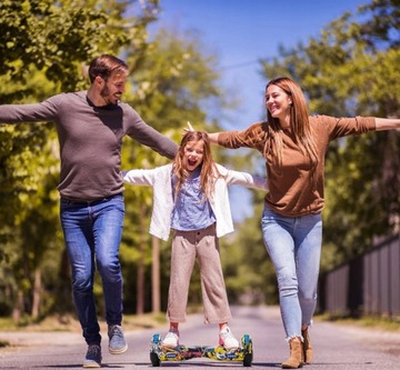 ЭЛЕКТРИЧЕСКИЙ СКЕЙТБОРД LED+ ПРИЛОЖЕНИЕ Хип-Хоп