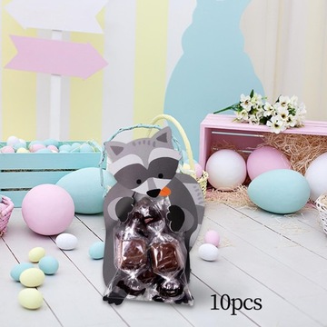 10 пакетов для лакомств, самозапечатывающиеся пакеты для печенья, пакеты