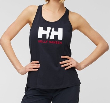 HELLY HANSEN Top Logo Singlet 33838 Granatowy Regular Fit