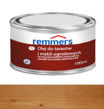 Remmers Pflege-ol olej do tarasu Próbka 100ml Teak