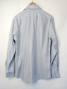 ATS koszula CHARLES TYRWHITT bawełna drobny wzorek 39 15 1/2 extra slim