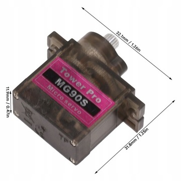 Серводвигатель с металлической шестерней, набор микросерводвигателей