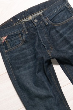 RALPH LAUREN SLIM EXTRA SPODNIE JEANSY 32/32