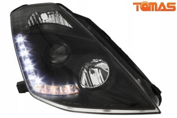 SVĚTLOMET PŘEDNÍ NISSAN 350Z DAYLIGHT BLACK 03-