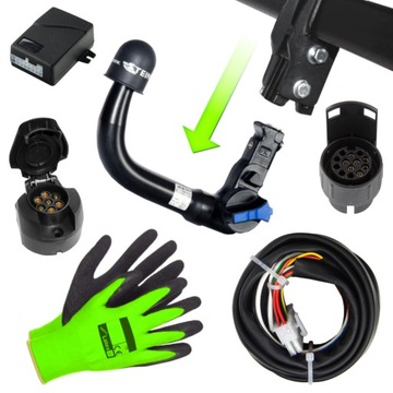 Hak wypinany Jeep Gladiator JT od 20 MODUŁ 7 PIN