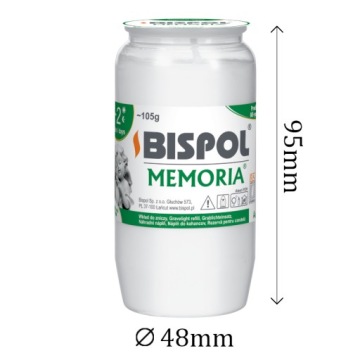 Вставки для масляных свечей BISPOL WO2 48ч 2дня 30 шт.