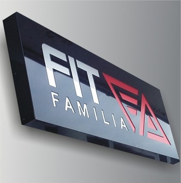 Световой короб DIBOND LED 80х80см круглый