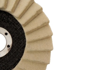 ЛЕЗВИЕ ДЛЯ ПОЛИРОВКИ ВОЙЛОКА 125M ДИСК ДЛЯ ПОЛИРОВКИ ВОЙЛКА