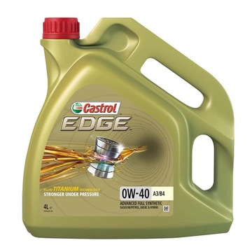 Olej Syntetyczny Castrol Edge Titanium 0W40|4litry