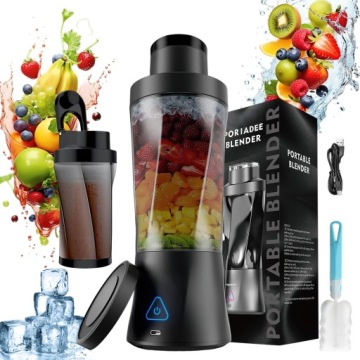 Kalichový Mixér Na Smoothie Koktejly Ruční Bezdrátový Usb Přenosný