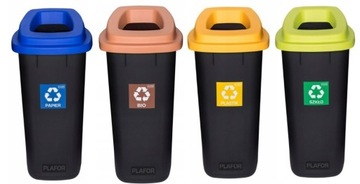 Набор для сортировки из четырех контейнеров 4х90 л + МЕШКИ