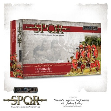 SPQR Legionaries with gladius & sling