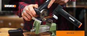 Мини-шлифовальная машина MakerX WORX WX741.9, бесщеточная