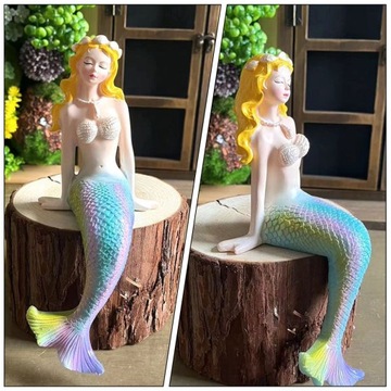 Статуя Русалки Смола Русалка Скульптура Дом
