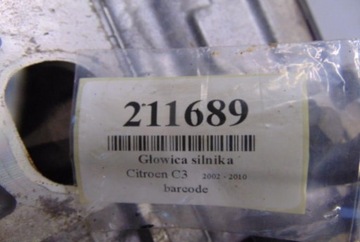 CITROEN C3 1.6 16V HLAVA MOTORU