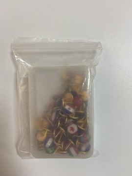 НАБОР ДЛЯ ПУТЕШЕСТВЕННИКА 100 ШТ. НАЦИОНАЛЬНЫЕ ФЛАГИ ДЛЯ КАРТЫ, РЮКЗАКА, ДОСКИ