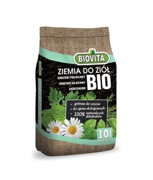 Ziemia do Ziół Ekologiczne Podłoże Torfowe 10L