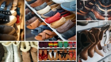 Обувница шкаф RBS-9-90_DBR_WH полка STAND